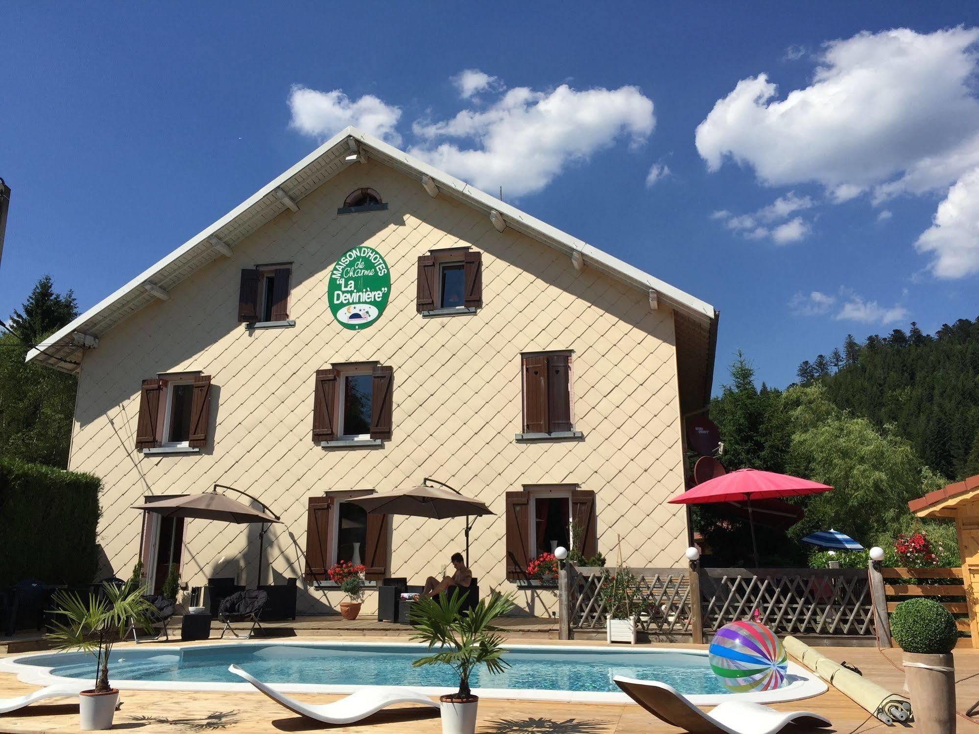 Chambres d'hôtes La Devinière Wellness et Spa Xonrupt-Longemer Exterior foto